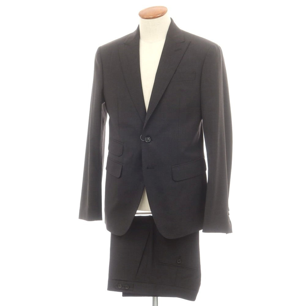 【新品】ディースクエアード DSQUARED2 ストレッチ ウール 2つボタンスーツ ダークグレー【 48 】【 状態ランクN 】【 メンズ 】