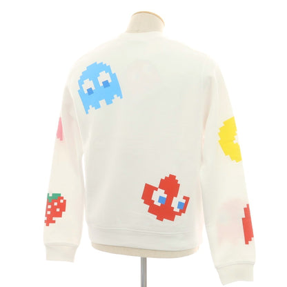 【新品アウトレット】ディースクエアード DSQUARED2 × PAC-MAN コットン クルーネック スウェット ホワイト【 XS 】【 状態ランクN- 】【 メンズ 】
