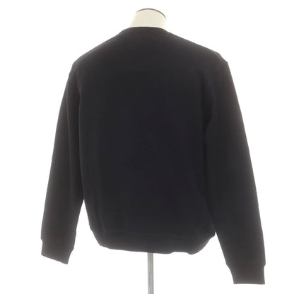 【新品】ディースクエアード DSQUARED2 コットン クルーネック スウェット ブラック【 L 】【 状態ランクN 】【 メンズ 】