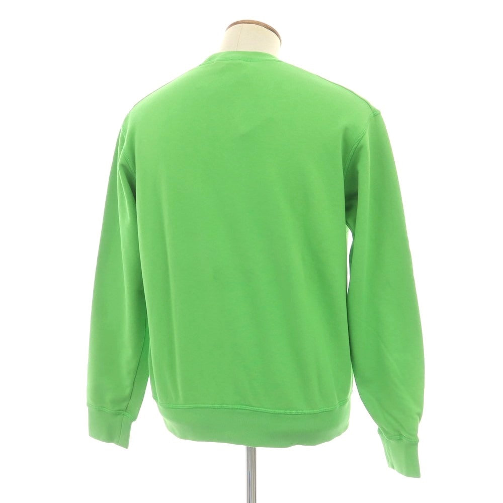 【新品】ディースクエアード DSQUARED2 コットン クルーネック スウェット ライトグリーン【 M 】【 状態ランクN 】【 メンズ 】