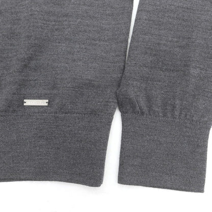 【新品】ディースクエアード DSQUARED2 ハイゲージ ウール タートルネック プルオーバーニット グレー【 S 】【 状態ランクN 】【 メンズ 】