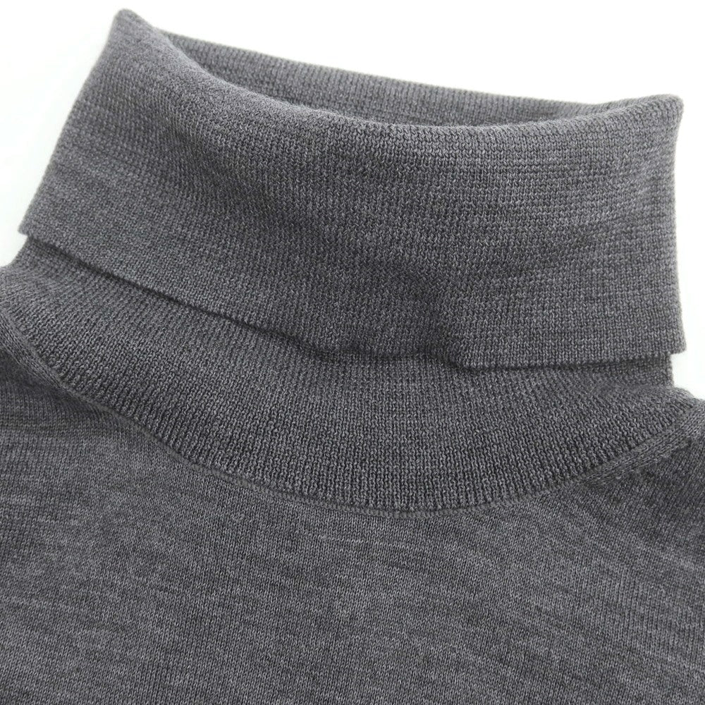 【新品】ディースクエアード DSQUARED2 ハイゲージ ウール タートルネック プルオーバーニット グレー【 M 】【 状態ランクN 】【 メンズ 】