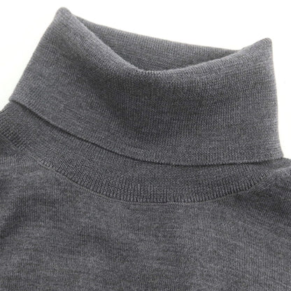 【新品】ディースクエアード DSQUARED2 ハイゲージ ウール タートルネック プルオーバーニット グレー【 L 】【 状態ランクN 】【 メンズ 】