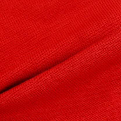 【新品】ディースクエアード DSQUARED2 ウール Vネック プルオーバーニット レッド【 M 】【 状態ランクN 】【 メンズ 】