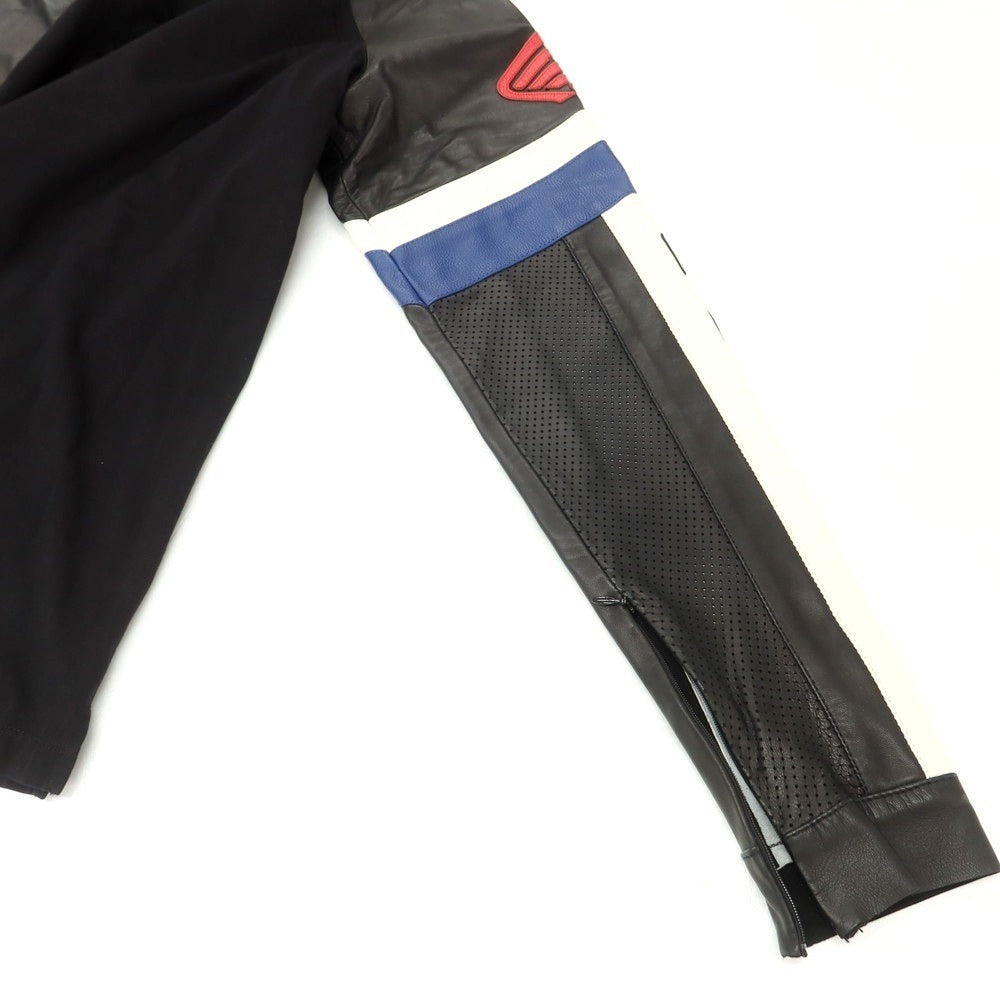 【新品アウトレット】ディースクエアード DSQUARED2 × HONDA コットン クルーネック 長袖Ｔシャツ ブラック【サイズXS】【 状態ランクN- 】【 メンズ 】 [CPD]