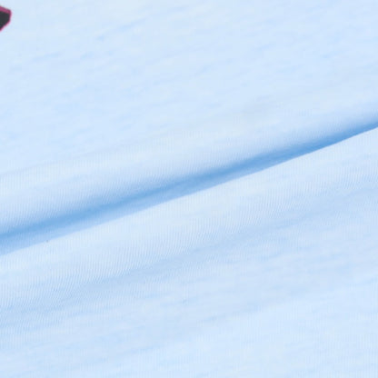 【新品】ディースクエアード DSQUARED2 コットン クルーネック 長袖Ｔシャツ ライトブルー【 M 】【 状態ランクN 】【 メンズ 】