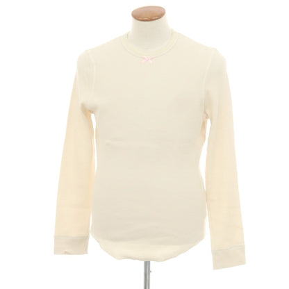【新品】ディースクエアード DSQUARED2 UNDERWEAR コットンサーマル クルーネック 長袖Ｔシャツ ベージュ【 Ｍ 】【 状態ランクN 】【 メンズ 】