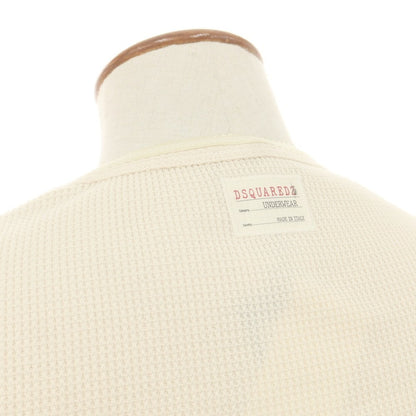 【新品】ディースクエアード DSQUARED2 UNDERWEAR コットンサーマル クルーネック 長袖Ｔシャツ ベージュ【 Ｍ 】【 状態ランクN 】【 メンズ 】