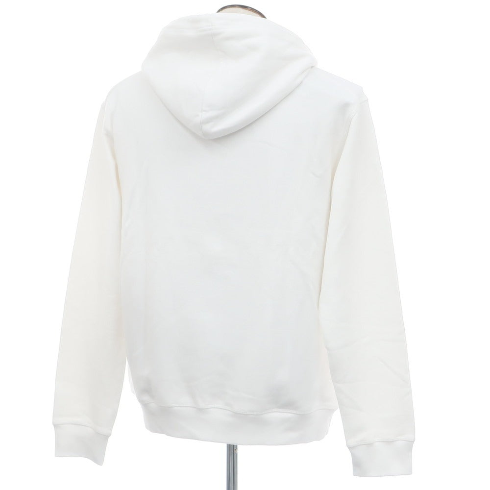 【新品】ディースクエアード DSQUARED2 コットン スウェット プルオーバー パーカー ホワイト【 XL 】【 状態ランクN 】【 メンズ 】