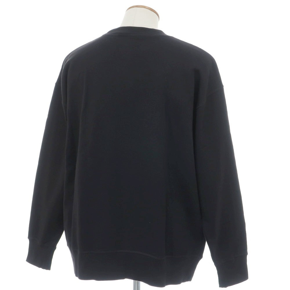 【新品】ディースクエアード DSQUARED2 コットン クルーネック スウェット ブラック【 M 】【 状態ランクN 】【 メンズ 】