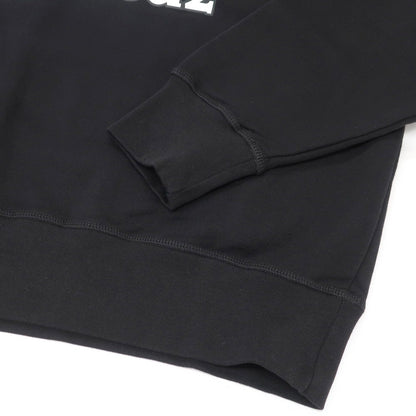 【新品】ディースクエアード DSQUARED2 コットン クルーネック スウェット ブラック【 M 】【 状態ランクN 】【 メンズ 】