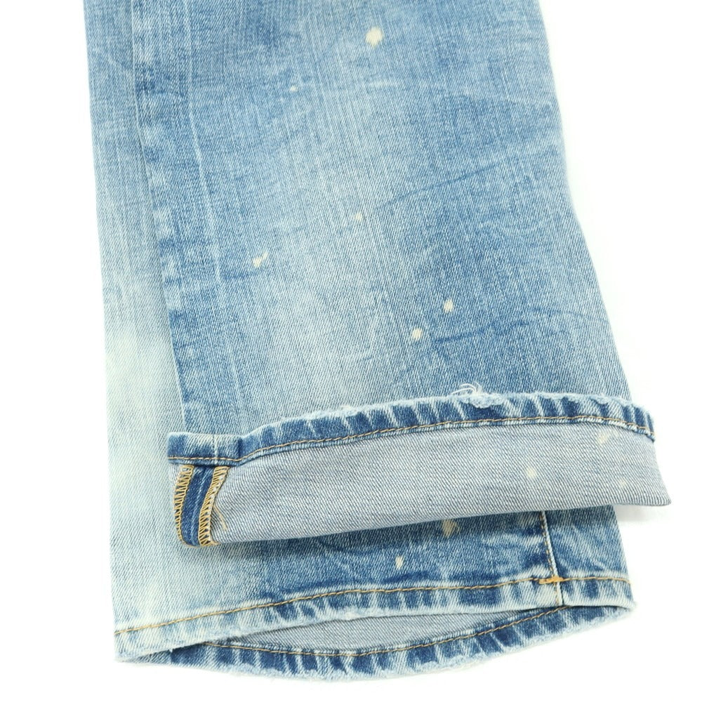 【新品】ディースクエアード DSQUARED2 Skinny Twin Pack Jean セミフレア ジーンズ デニムパンツ ブルー【サイズ48】【 状態ランクN 】【 メンズ 】 [CPD]