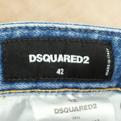 【新品】ディースクエアード DSQUARED2 642 Twin Pack Jean ストレッチ コットン コーデュロイパンツ ベージュxブルー【 44 】【 状態ランクN 】【 メンズ 】
