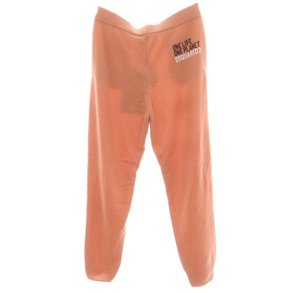 【新品】ディースクエアード DSQUARED2 カシミヤ ニット イージーパンツ サーモン系【サイズM】【 状態ランクN 】【 メンズ 】 [DPD]