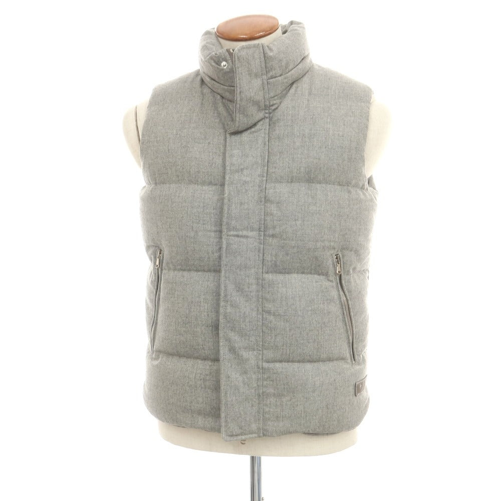 【中古】タトラス TATRAS ウールカシミヤ ダウンベスト グレー【 2 】【 状態ランクB 】【 メンズ 】