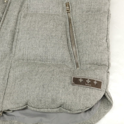 【中古】タトラス TATRAS ウールカシミヤ ダウンベスト グレー【 2 】【 状態ランクB 】【 メンズ 】