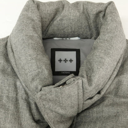 【中古】タトラス TATRAS ウールカシミヤ ダウンベスト グレー【 2 】【 状態ランクB 】【 メンズ 】