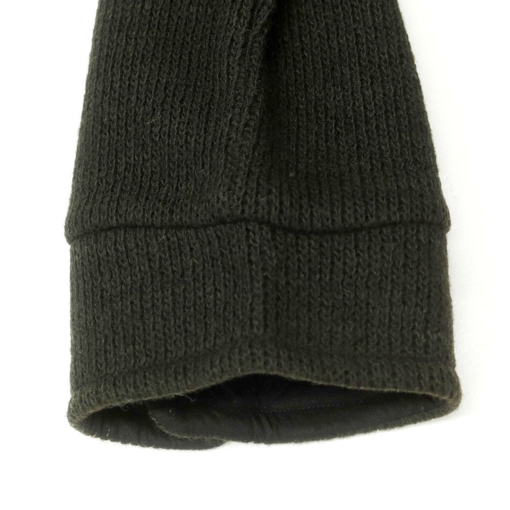 【中古】ナノユニバース nano universe アクリルナイロンウール ショールカラー カーディガン ブラックオリーブ【 L 】【 状態ランクC 】【 メンズ 】