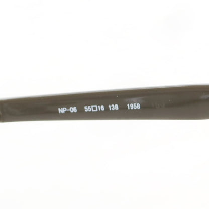 【中古】フォーナインズ 999.9 NP-06 メガネ グレーブラウン【 55□16 138 】【 状態ランクB 】【 メンズ 】