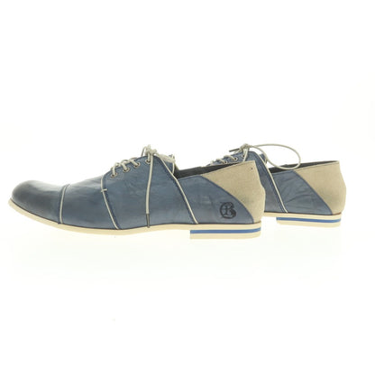 【中古】ランバンオンブルー LANVIN en Bleu レザー カジュアルシューズ ブルー【 25 1/2 】【 状態ランクA 】【 メンズ 】