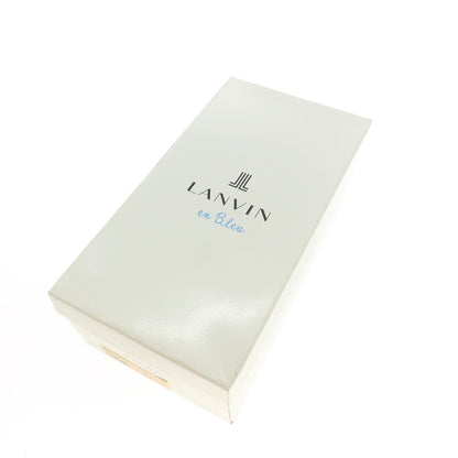 【中古】ランバンオンブルー LANVIN en Bleu レザー カジュアルシューズ ブルー【 25 1/2 】【 状態ランクA 】【 メンズ 】