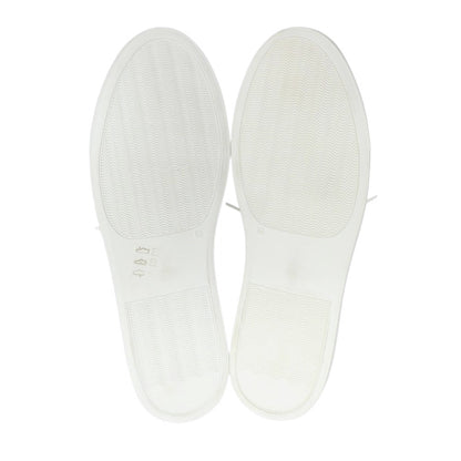 【中古】【未使用】コモンプロジェクツ COMMON PROJECTS ローカット レザー スニーカー ホワイト【 42 】【 状態ランクS 】【 メンズ 】