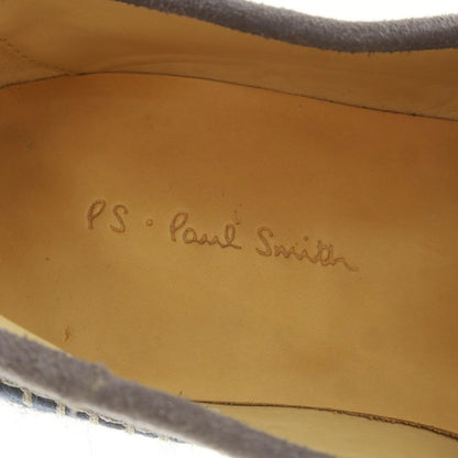 【中古】【未使用】ピーエス ポールスミス PS Paul Smith スエード エスパドリーユ スリッポン ブルーグレー【 9 】【 状態ランクS 】【 メンズ 】