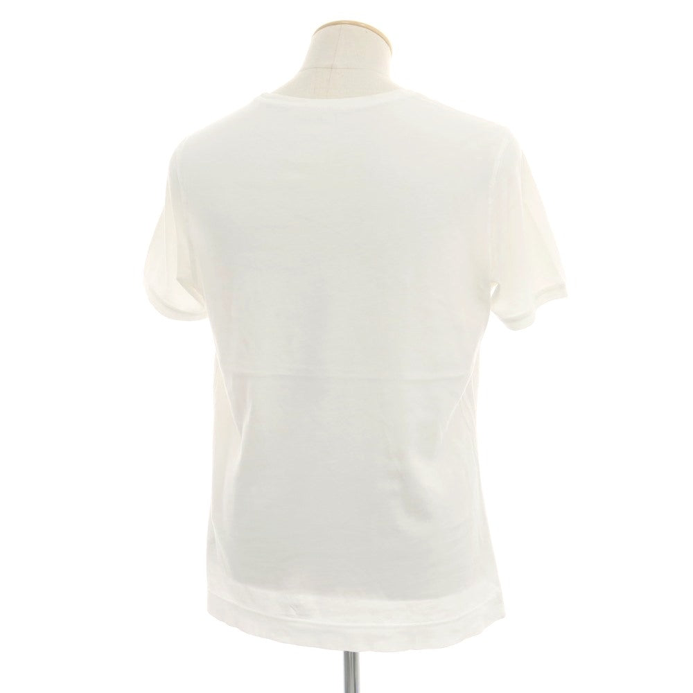 【中古】チルコロ1901 CIRCOLO 1901 コットン クルーネック ポケット 半袖Tシャツ ホワイト【 S 】【 状態ランクB 】【 メンズ 】[DPD]