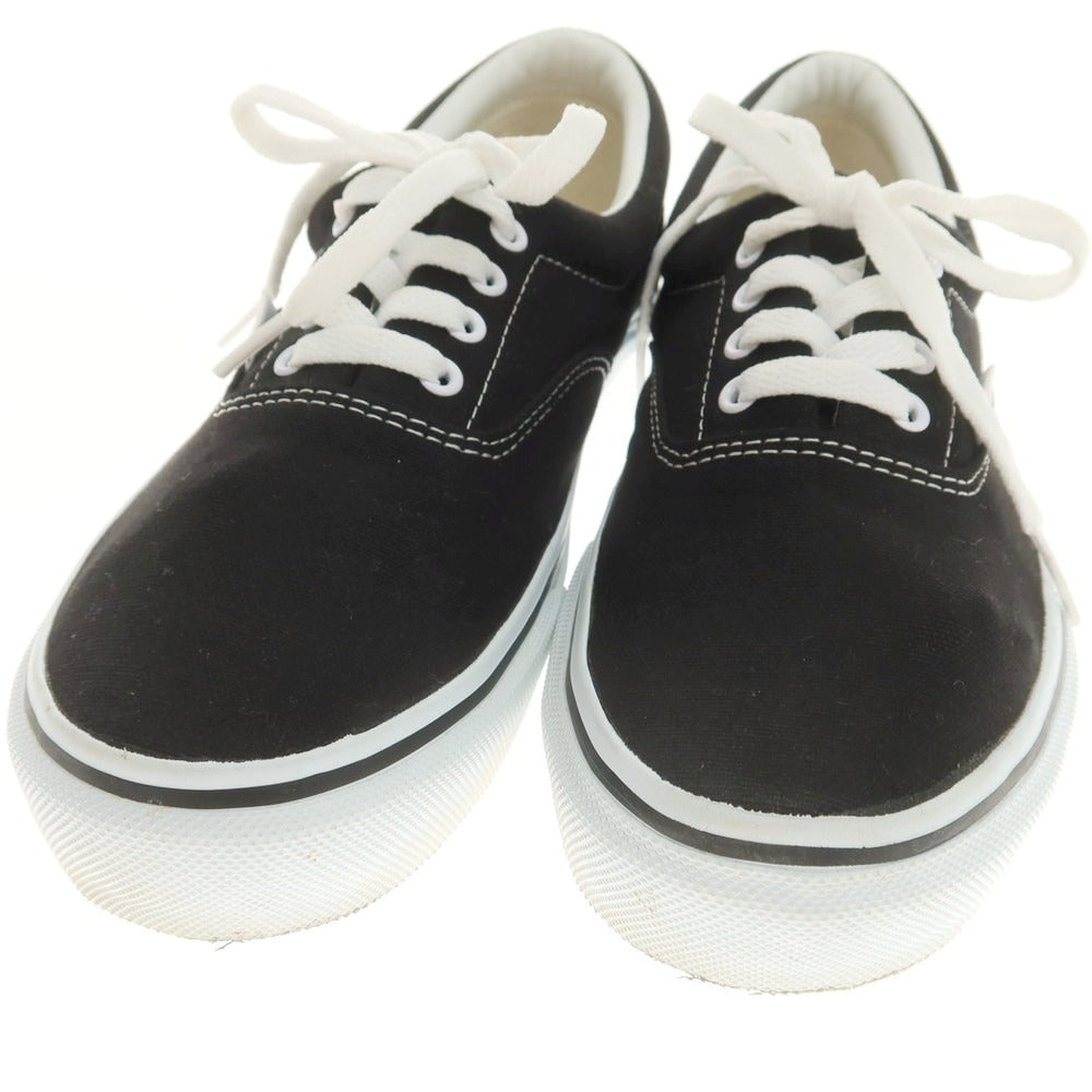 【中古】バンズ VANS ERA キャンバス スニーカー ブラック【 25.5cm 】【 状態ランクB 】【 メンズ 】