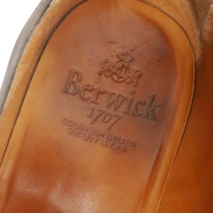 【中古】バーウィック BERWICK コイン ローファー ダークブラウン【 7 】【 状態ランクC 】【 メンズ 】