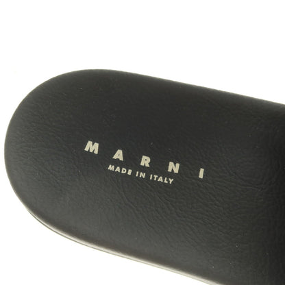 【中古】【未使用】マルニ MARNI シュート ロゴ サンダル ダークベージュ【 41 】【 状態ランクS 】【 メンズ 】