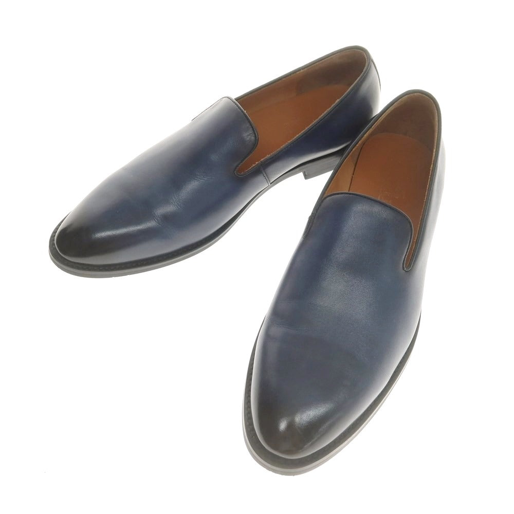 【中古】ルシウス LUCIUS ヴァンプローファー ネイビー【 41 】【 状態ランクA 】【 メンズ 】