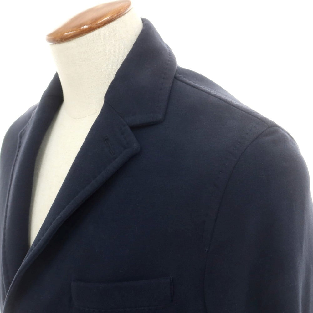 【中古】チルコロ1901 CIRCOLO 1901 コットン ジャージー カジュアルジャケット ネイビー【 48 】【 状態ランクB 】【 メンズ 】