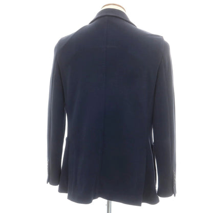 【中古】チルコロ1901 CIRCOLO 1901 コットン ジャージー カジュアルジャケット ネイビー【 48 】【 状態ランクB 】【 メンズ 】