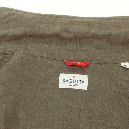 【中古】バグッタ Bagutta リネン トラッカージャケット オリーブ【 M 】【 状態ランクC 】【 メンズ 】