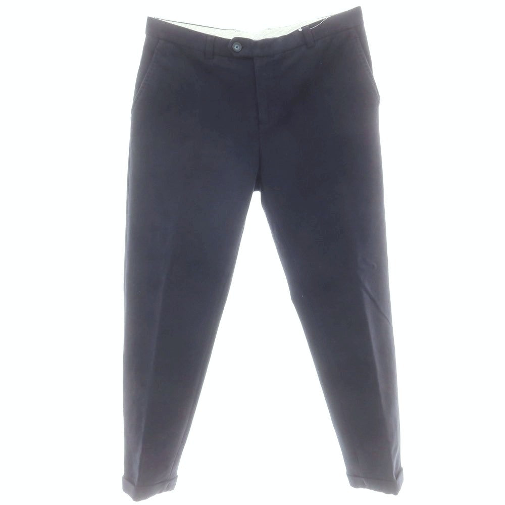 【中古】チルコロ1901 CIRCOLO 1901 コットン ジャージー カジュアルスラックスパンツ ネイビー【 48 】【 状態ランクB 】【 メンズ 】