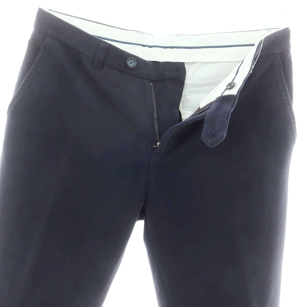 【中古】チルコロ1901 CIRCOLO 1901 コットン ジャージー カジュアルスラックスパンツ ネイビー【 48 】【 状態ランクB 】【 メンズ 】