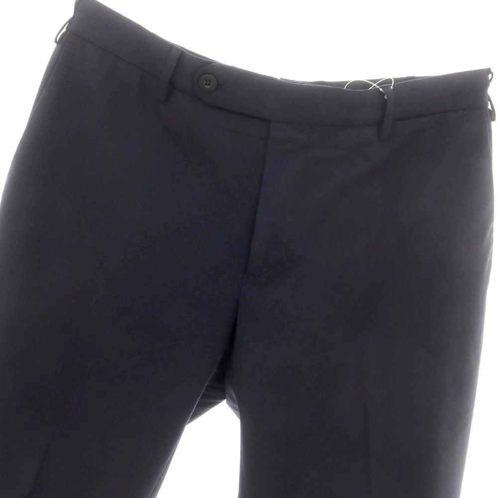 【中古】スローウェア SLOWEAR ストレッチポリエステルウール ドレススラックスパンツ ネイビー【 サイズ50 】【 状態ランクB 】【 メンズ 】 [CPD]