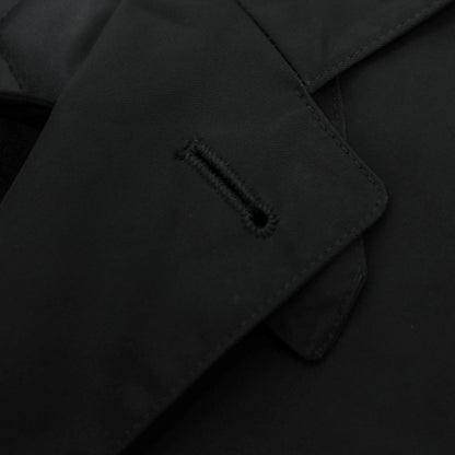 【中古】バーニーズニューヨーク BARNEYS NEWYORK ポリエステル キルティングライナー トレンチコート ブラック【 M 】【 状態ランクB 】【 メンズ 】