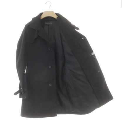 【中古】バーニーズニューヨーク BARNEYS NEWYORK ポリエステル キルティングライナー トレンチコート ブラック【 M 】【 状態ランクB 】【 メンズ 】