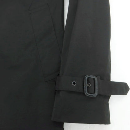 【中古】バーニーズニューヨーク BARNEYS NEWYORK ポリエステル キルティングライナー トレンチコート ブラック【 M 】【 状態ランクB 】【 メンズ 】