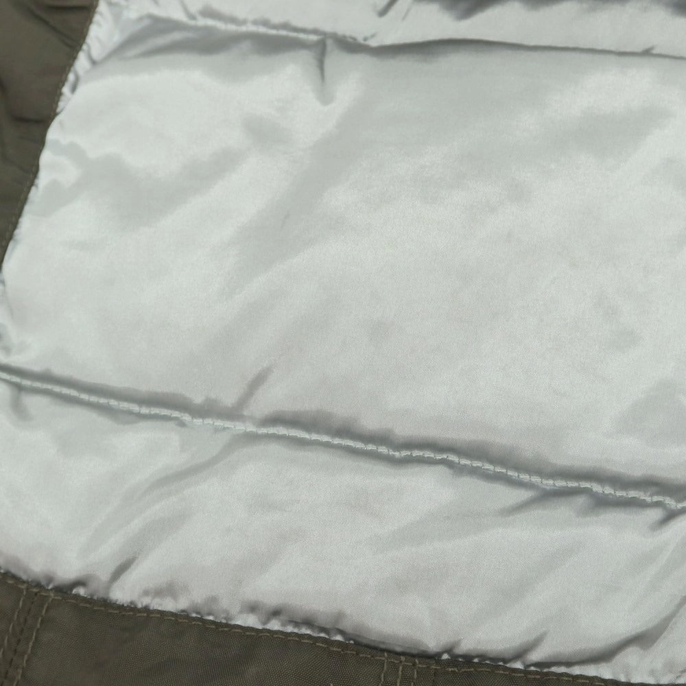 【中古】ピューテリー PEUTEREY ナイロン ファー ダウンコート カーキ【 M 】【 状態ランクC 】【 メンズ 】