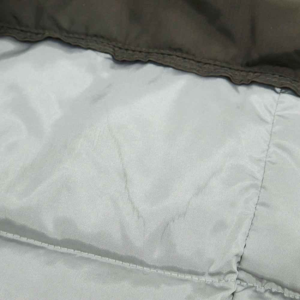 【中古】ピューテリー PEUTEREY ナイロン ファー ダウンコート カーキ【 M 】【 状態ランクC 】【 メンズ 】