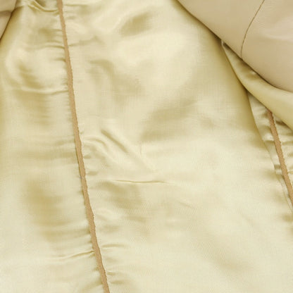 【中古】エンメティ EMMETI キルティング ファー レザーブルゾン ベージュ【 46 】【 状態ランクB 】【 メンズ 】