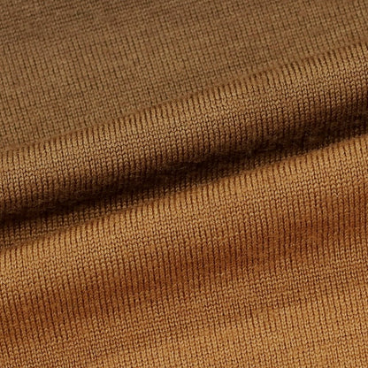 【中古】アルマーニ コレッツォーニ ARMANI COLLEZIONI ハイゲージ ウール Vネック プルオーバーニット ブラウン【 46 】【 状態ランクC 】【 メンズ 】