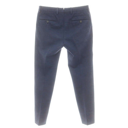 【中古】ピーティーゼロウーノ PT01 TRAVELLER ストレッチ コットンナイロン カジュアルスラックスパンツ ネイビー【 46 】【 状態ランクC 】【 メンズ 】