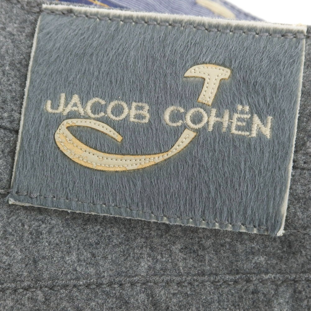 【中古】ヤコブコーエン JACOB COHEN J688 ウール 5ポケットパンツ グレー【 31 】【 状態ランクB 】【 メンズ 】