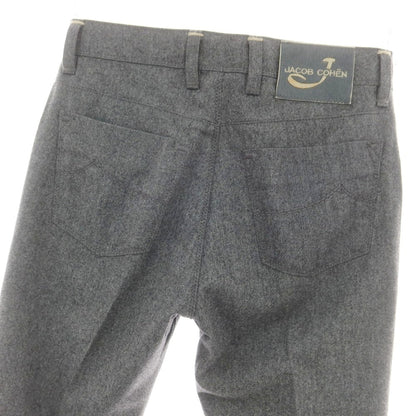 【中古】ヤコブコーエン JACOB COHEN J688 ウール 5ポケットパンツ グレー【 31 】【 状態ランクB 】【 メンズ 】