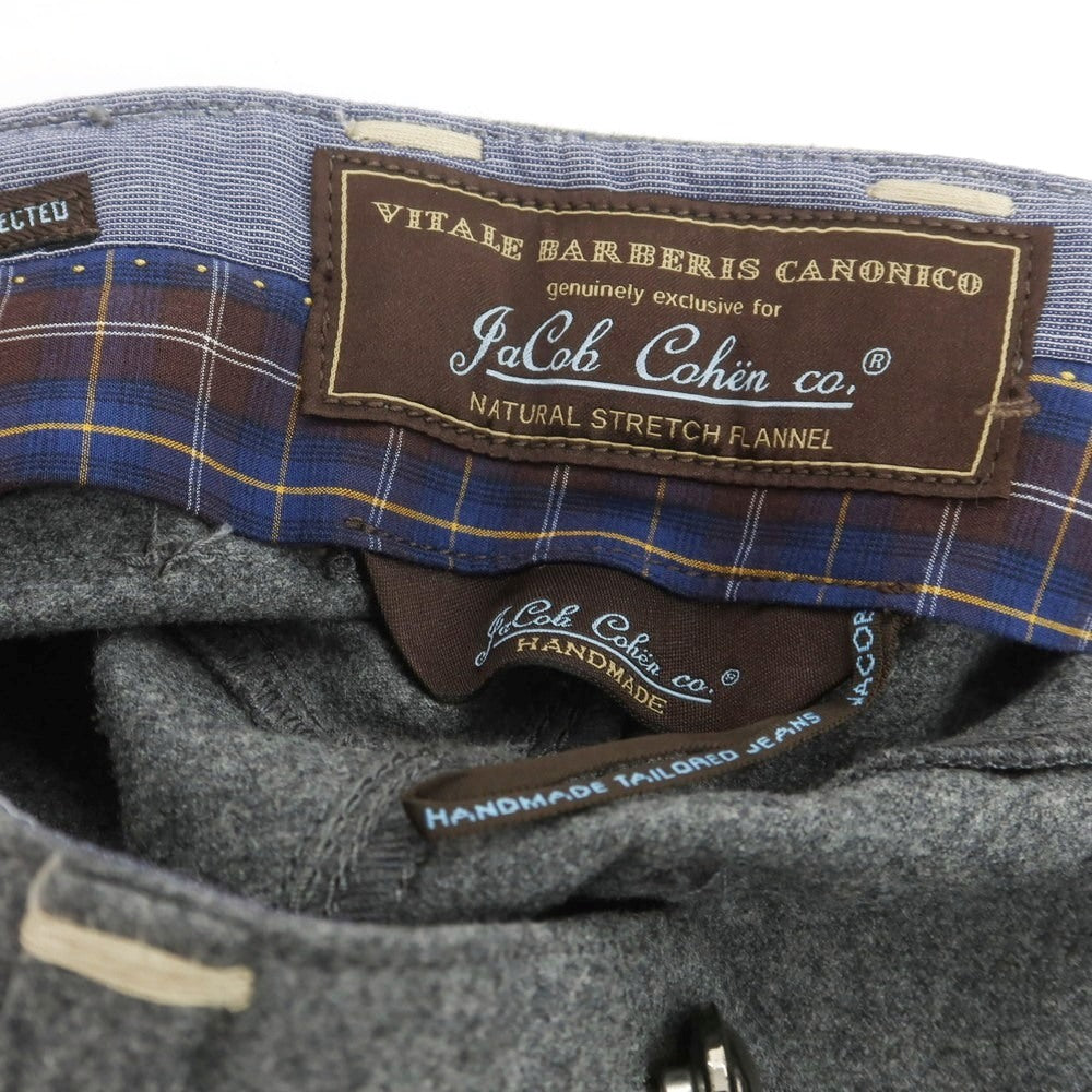 【中古】ヤコブコーエン JACOB COHEN J688 ウール 5ポケットパンツ グレー【 31 】【 状態ランクB 】【 メンズ 】