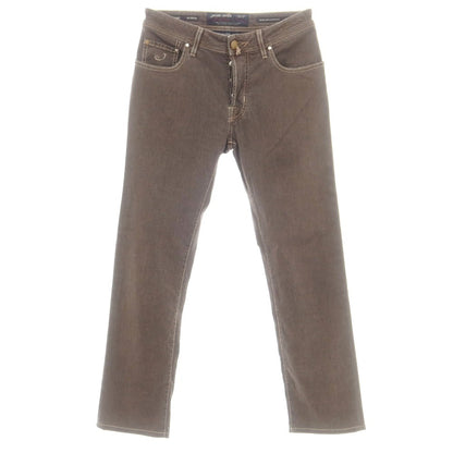 【中古】ヤコブコーエン JACOB COHEN J688 ストレッチコットン 5ポケットパンツ ブラウン系【 30 】【 状態ランクB 】【 メンズ 】